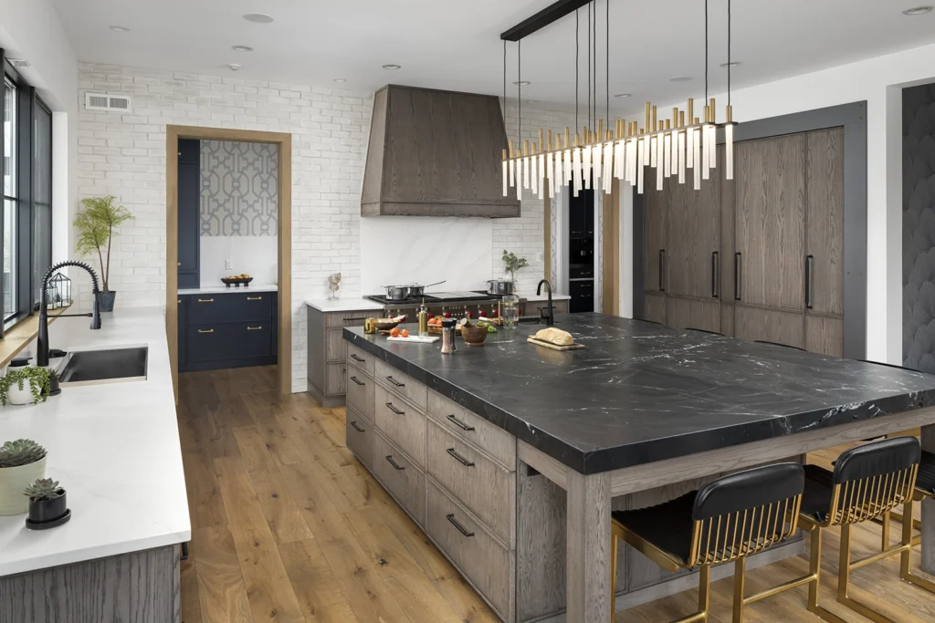 custom cabinetry in the kitchen
