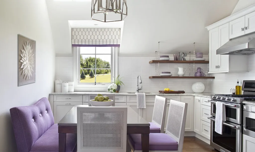 open shelving vs closed cabinetry style