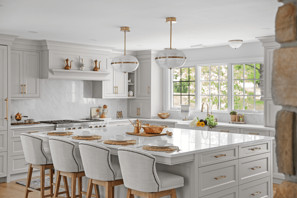 custom cabinets that improve kitchen layout and workflow