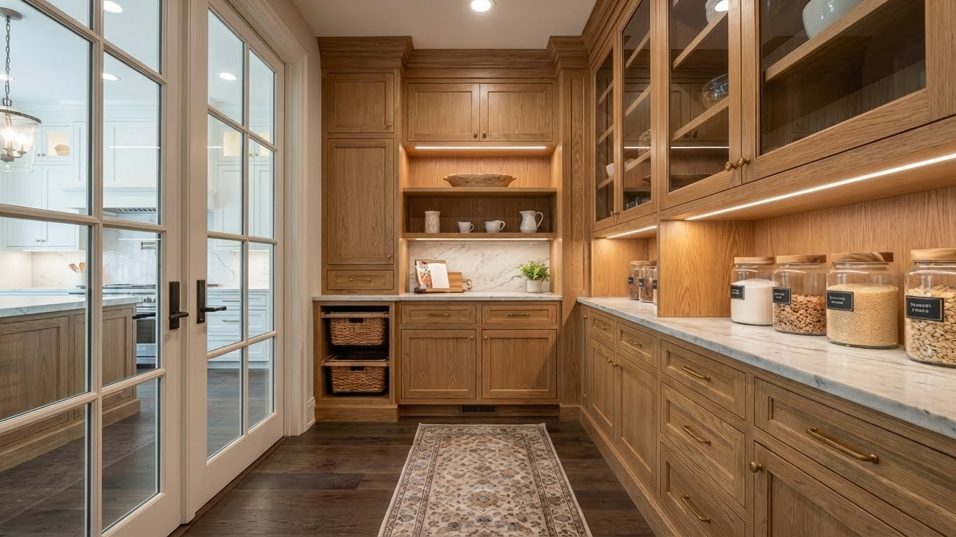 Must-Have Features for a Functional & Beautiful Walk-In Pantry