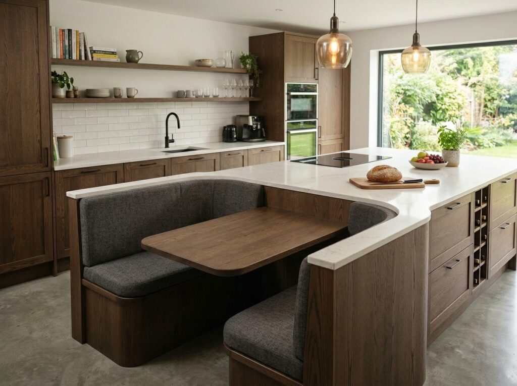 furniture-style kitchen island